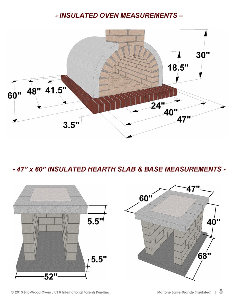 Pizza Oven Brick Oven Build an Outdoor Pizza Oven for your family with our Uber-detailed Wood Burning Pizza Oven Plans OUR BEST SELLER image 3