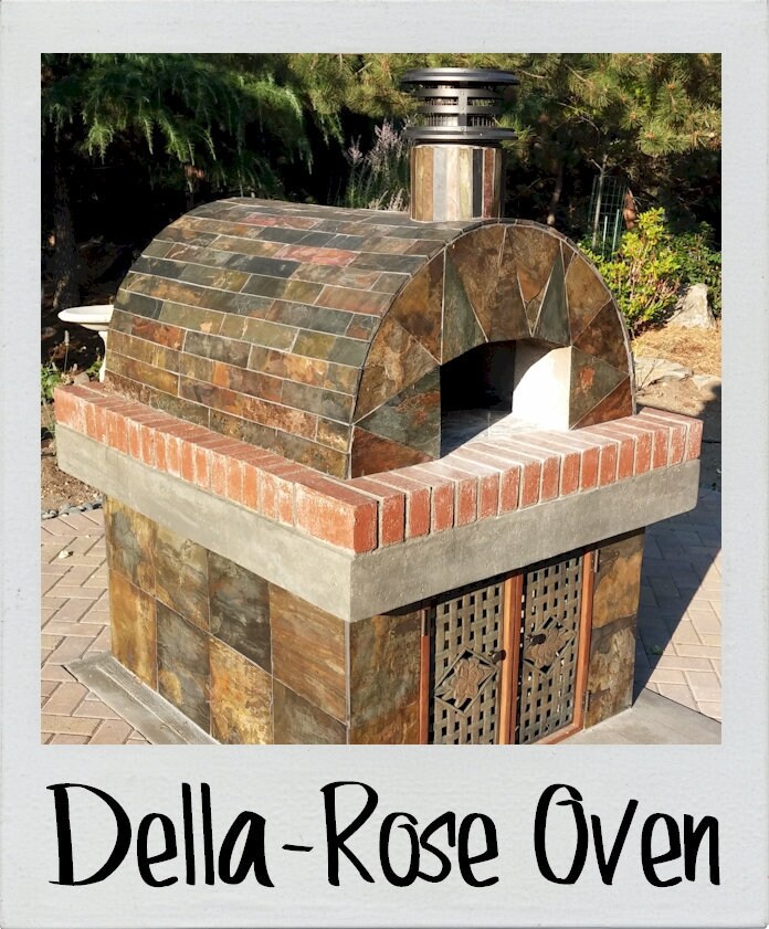 A Wood Fired Pizza Oven That Is Designed Especially For Pizza Etsy