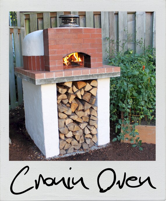 Brick Pizza Oven Without The Brick Our Refractory Cement Etsy