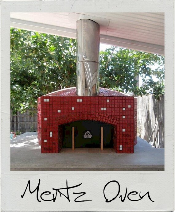 Brick Pizza Oven Without The Brick Our Refractory Cement Etsy