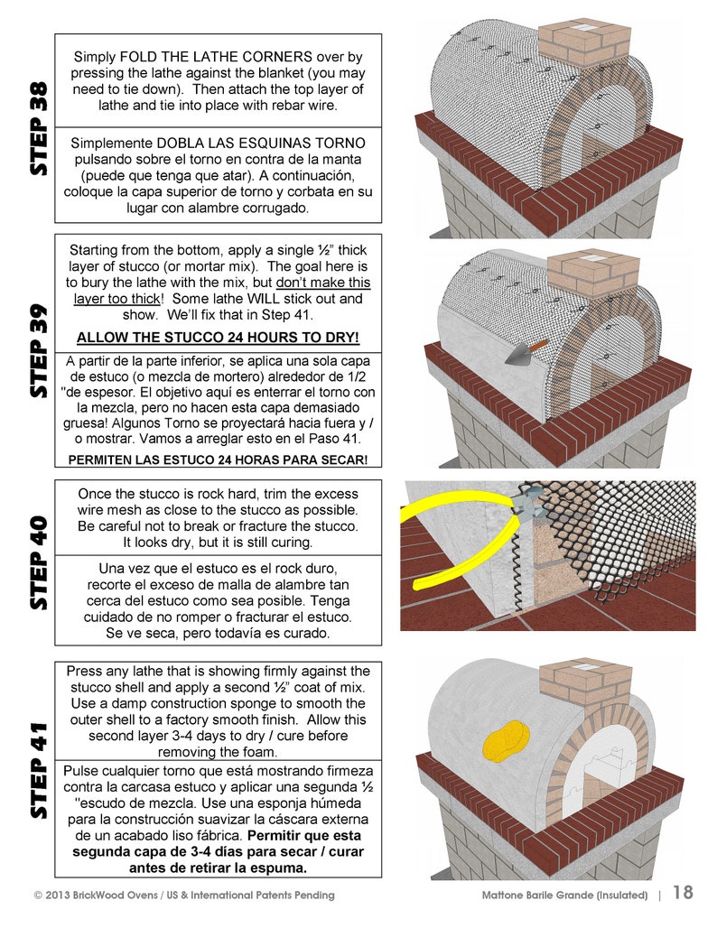 Pizza Oven Brick Oven Build an Outdoor Pizza Oven for your family with our Uber-detailed Wood Burning Pizza Oven Plans OUR BEST SELLER image 8