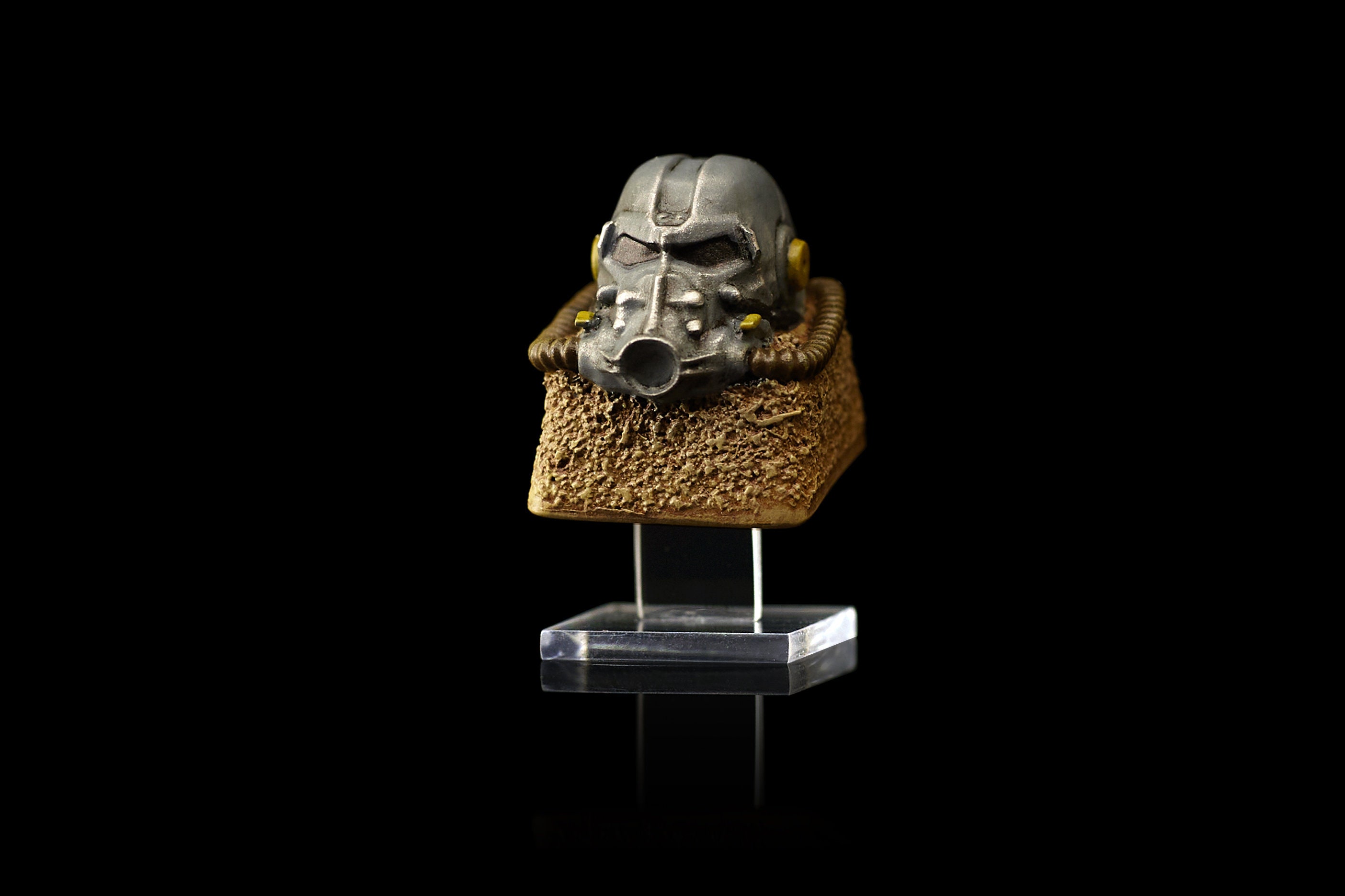 T 60 Power Armor Helmet Artisan Keycap For Mechanical Etsy Hong Kong