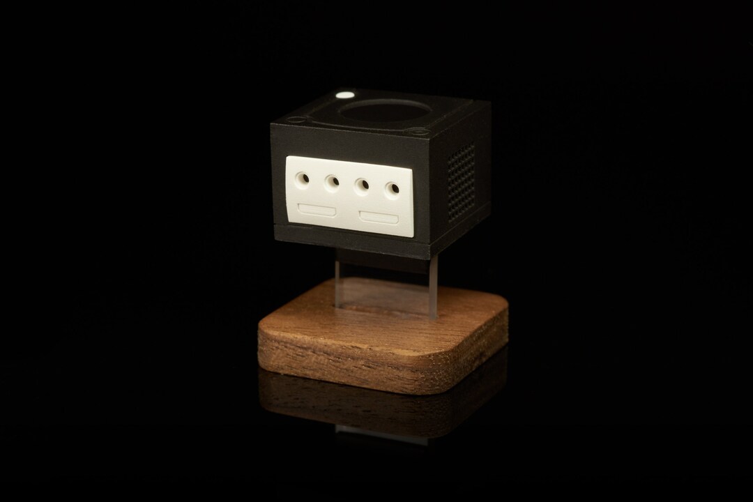 Gamecube Black Artisan Keycap for Mechanical Keyboards Etsy