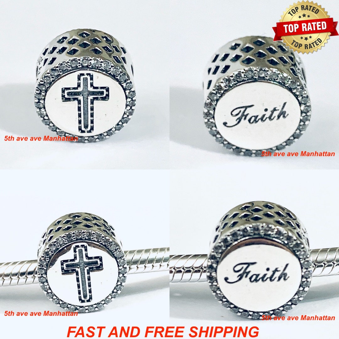 Pandora faith charm deals