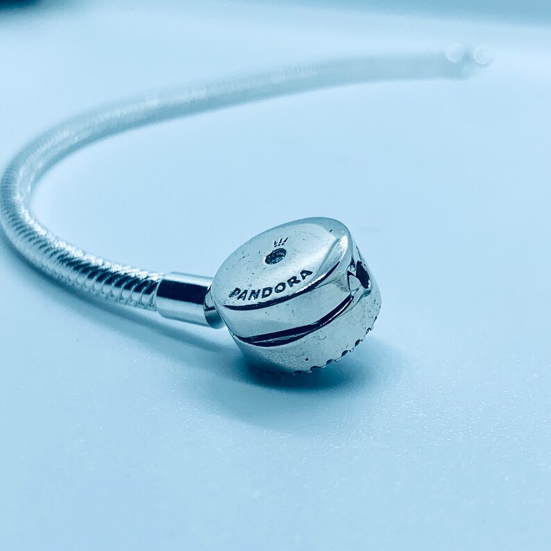 Authentic Pandora Bracelet, Pandora Moments HALO Snake Chain Bracelet