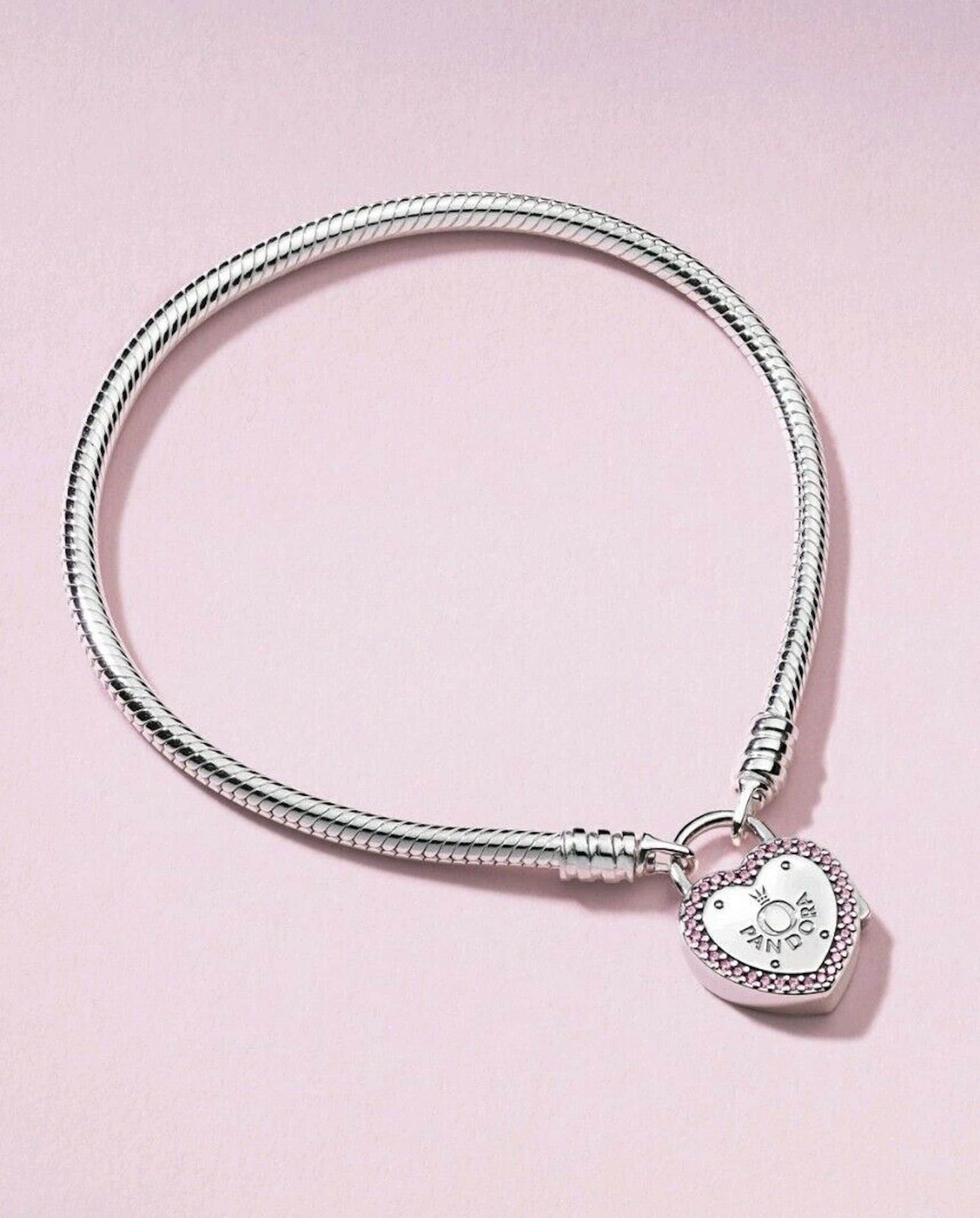 Pandora-Inspired Heart and Locket Charm Bracelet – Here Today Gone