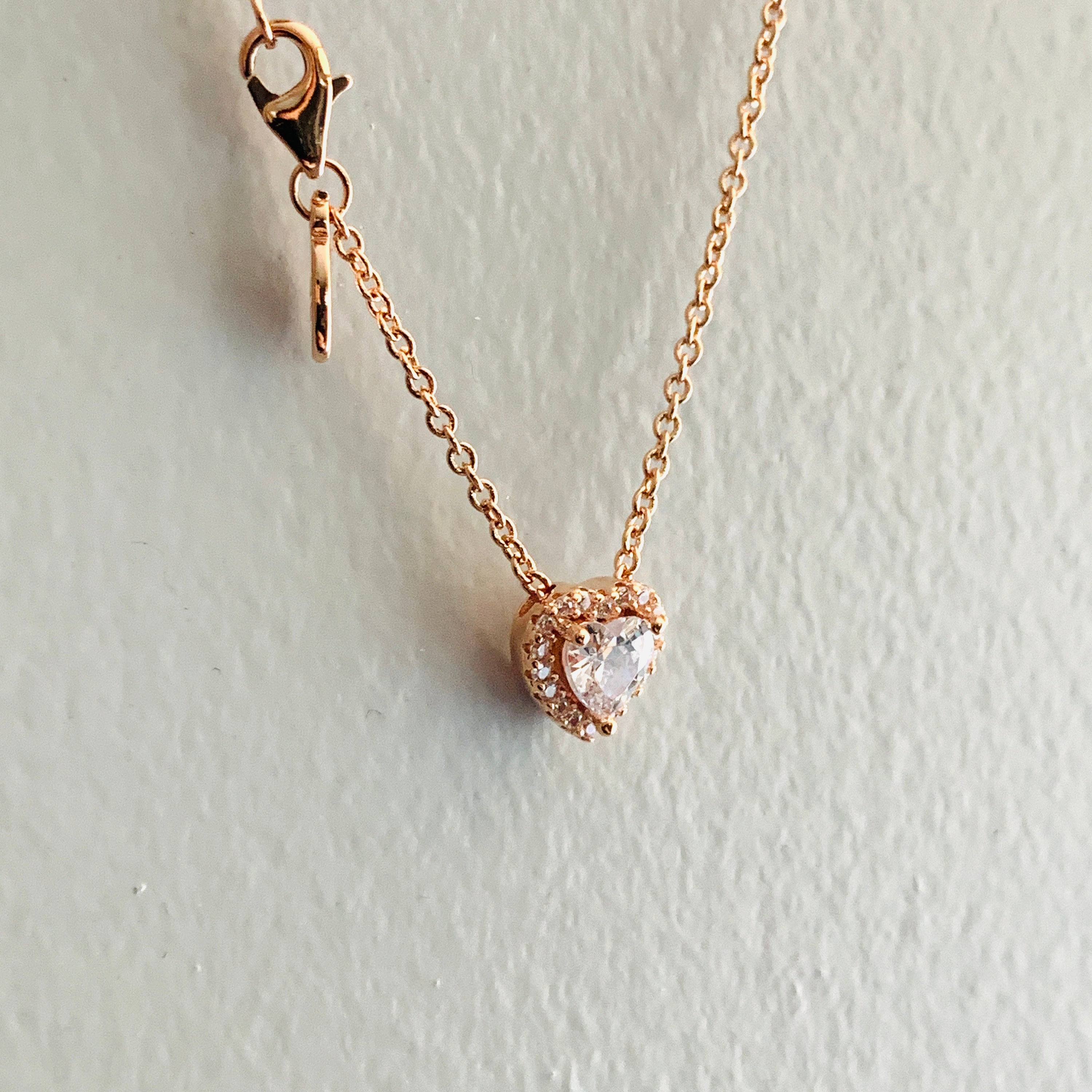 Pandora ROSE GOLD Elevated Heart 