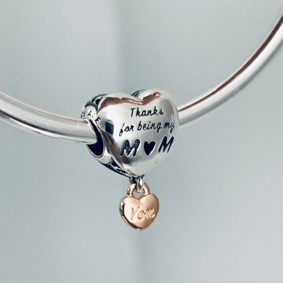 Pandora love you sale mom heart charm