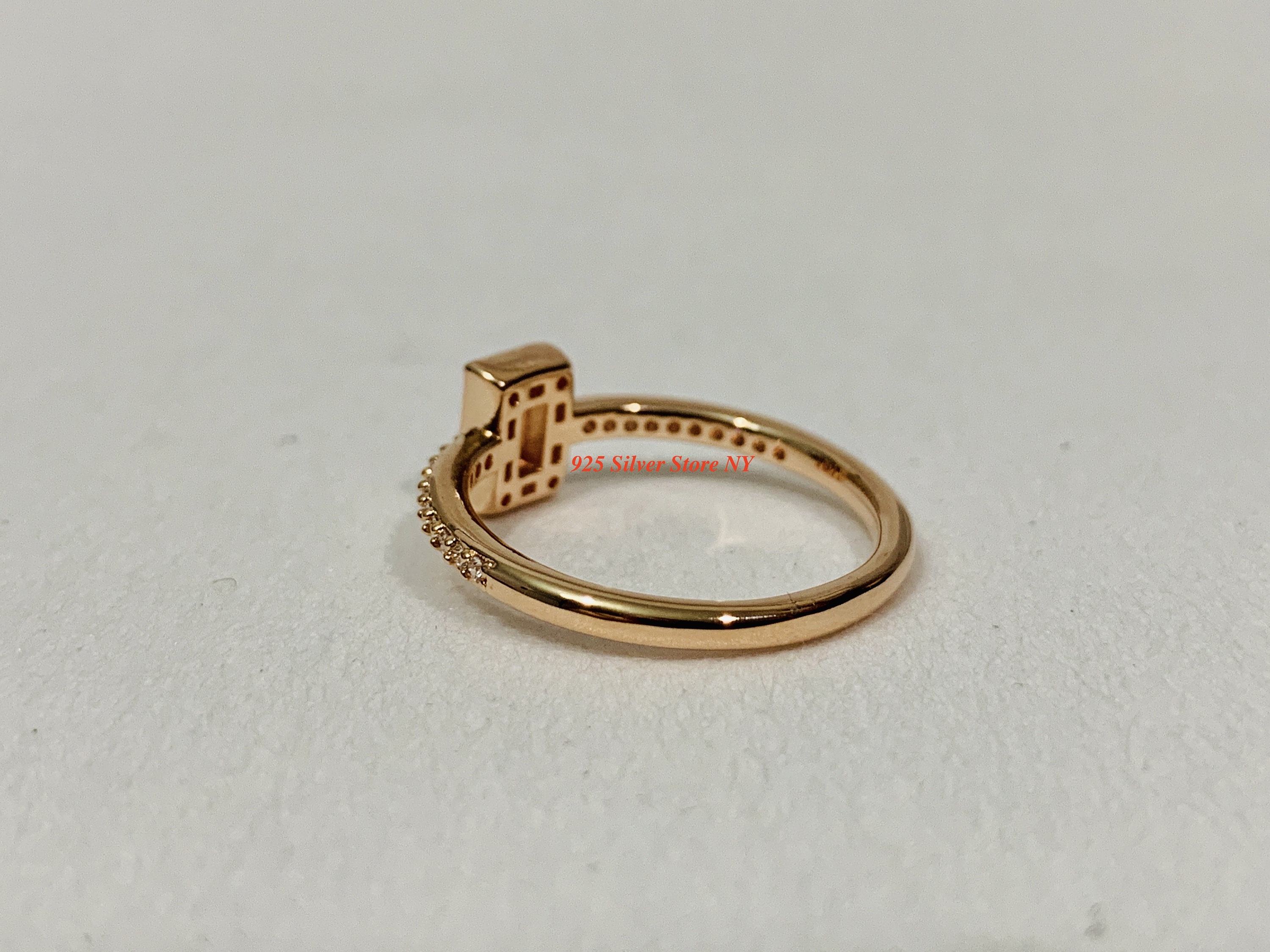Luminous ice shop ring pandora rose