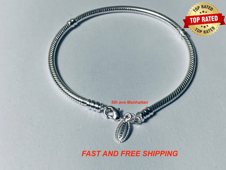 Pandora Bracelet with Lobster Claw Clasp 590700HV / Pandora Etsy