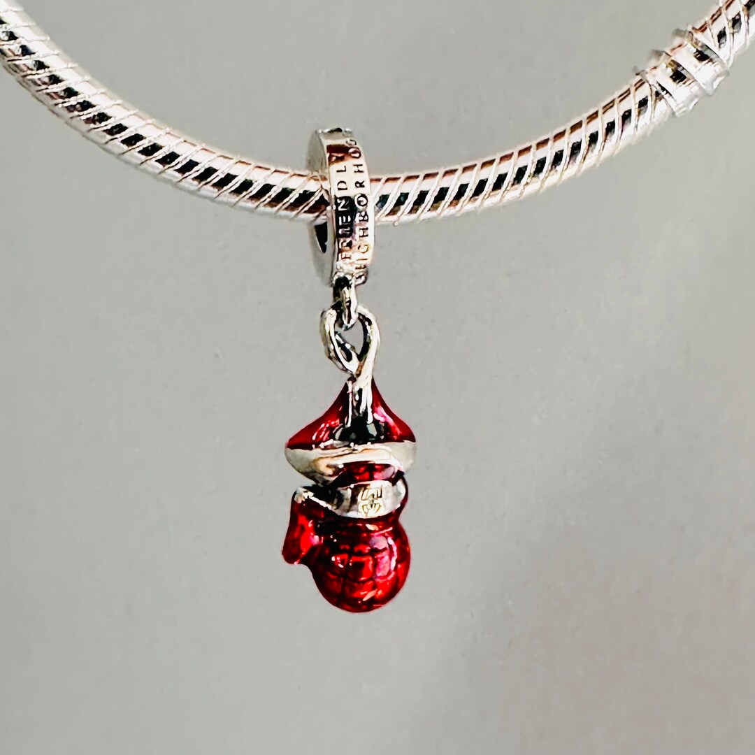 Authentic Pandora Charms/ Pandora SPIDER MAN Dangle Charm 792323c01