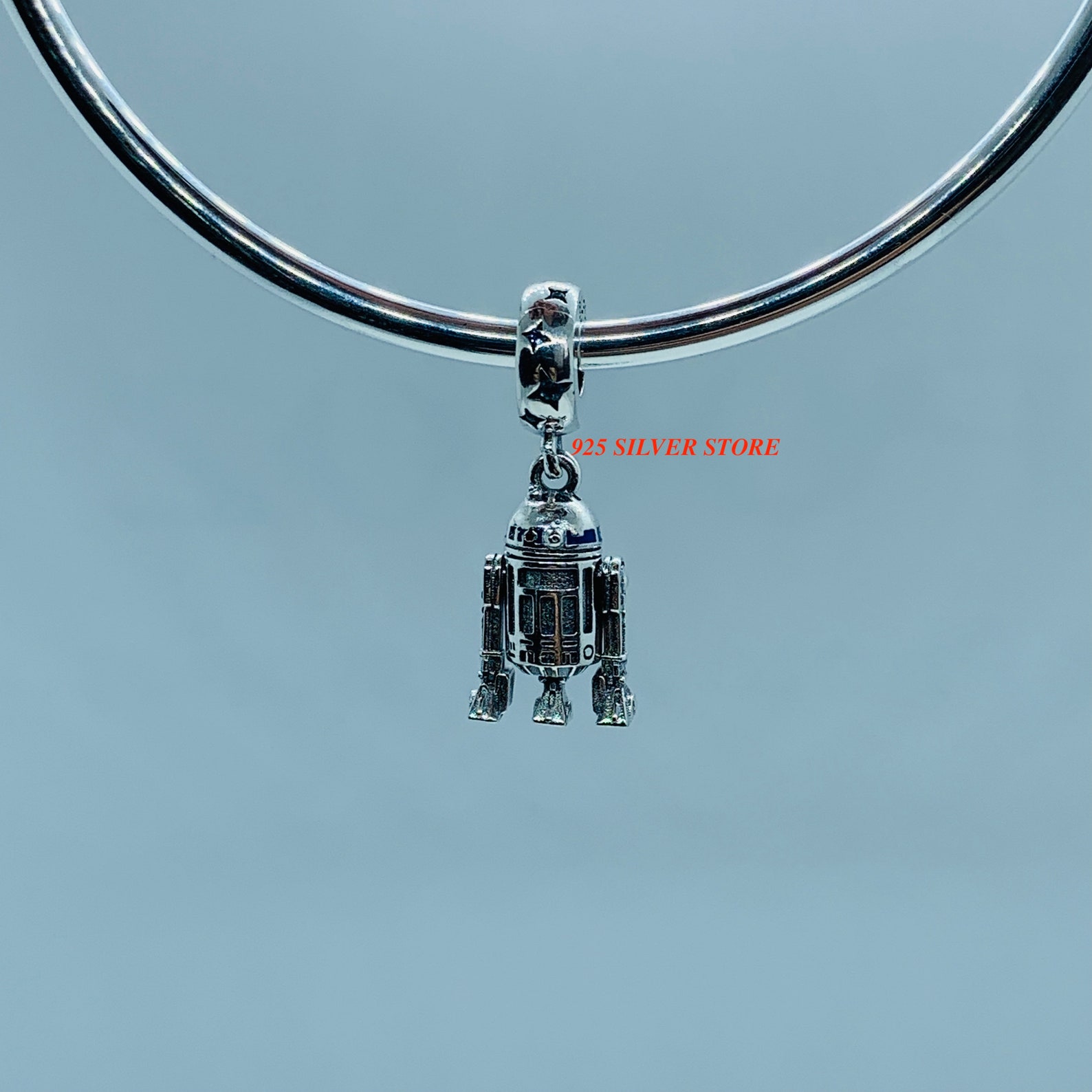 Pandora STAR WARS R2D2 Dangle Charm / Pandora Charms / Etsy