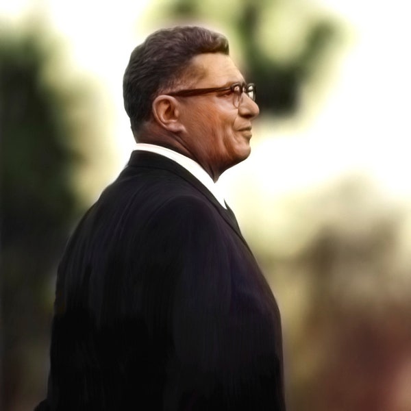 Vince Lombardi Green Bay Packers NFL Football Art Print 11x14 - 48x36