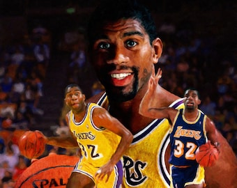 NBAレイカーズ,マジックジョンソン復帰記念ピンズ(レア) 8月14日はショータイムレイカーズを率いたレジェンド選手として