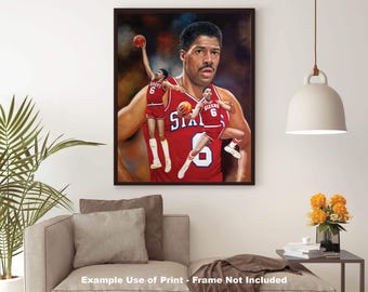 ジュリアス・アービング（ドクターJ）フィラデルフィア・76ers NBA