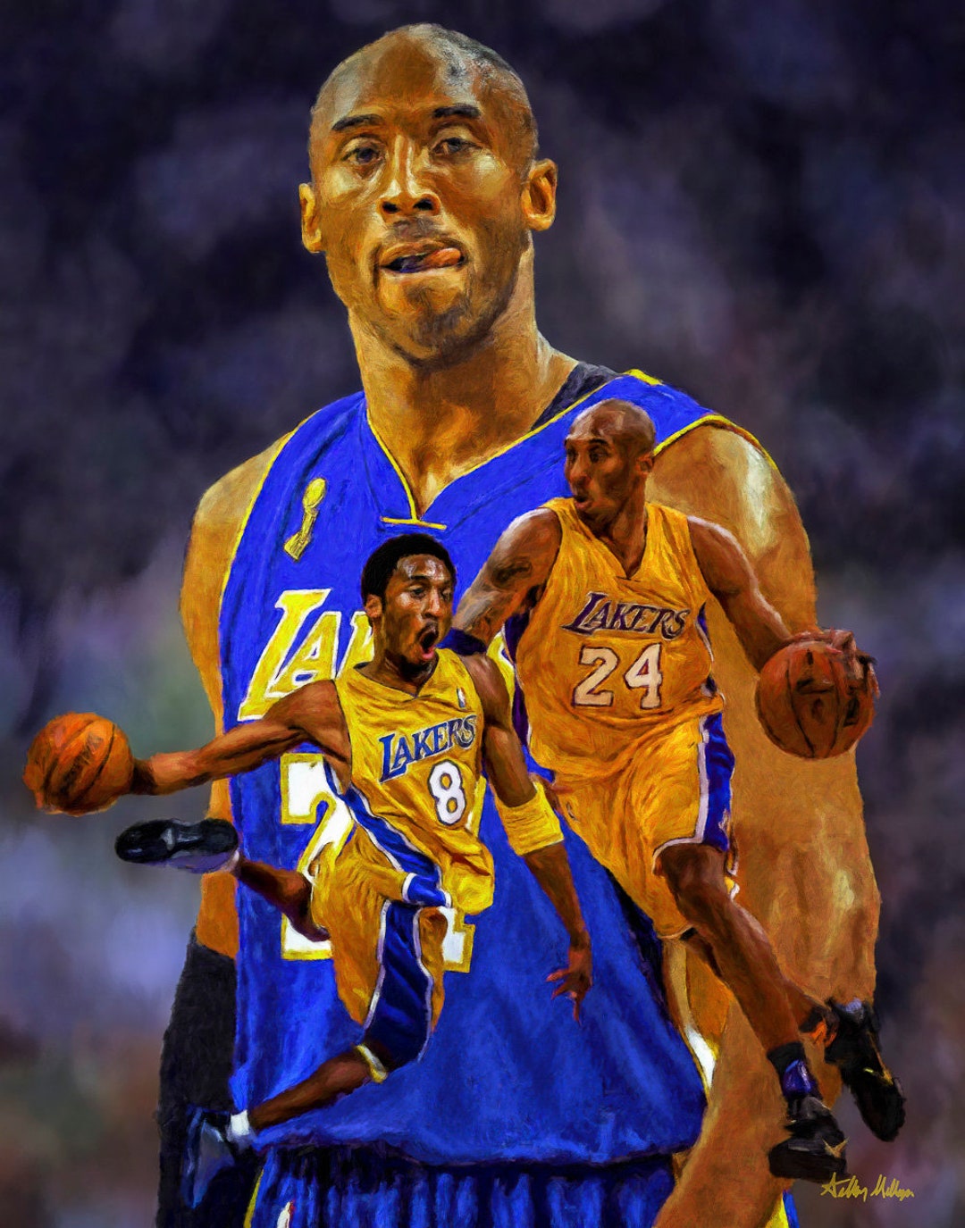 Download Wallpaper 750x1334 Kobe bryant, Basketball, Usa, Team