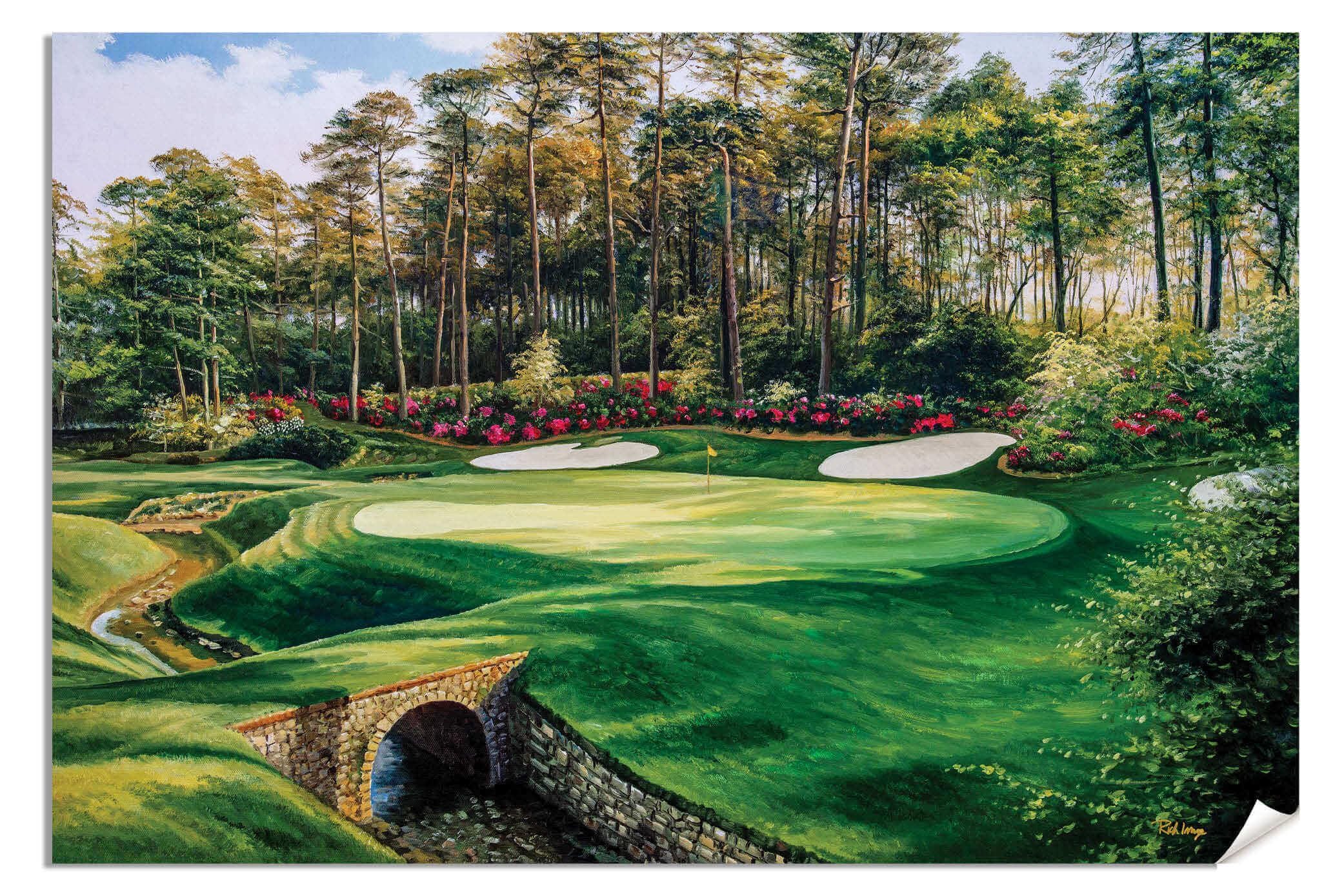 Augusta National Golf Club Course Hole 13 Azalea the Masters of