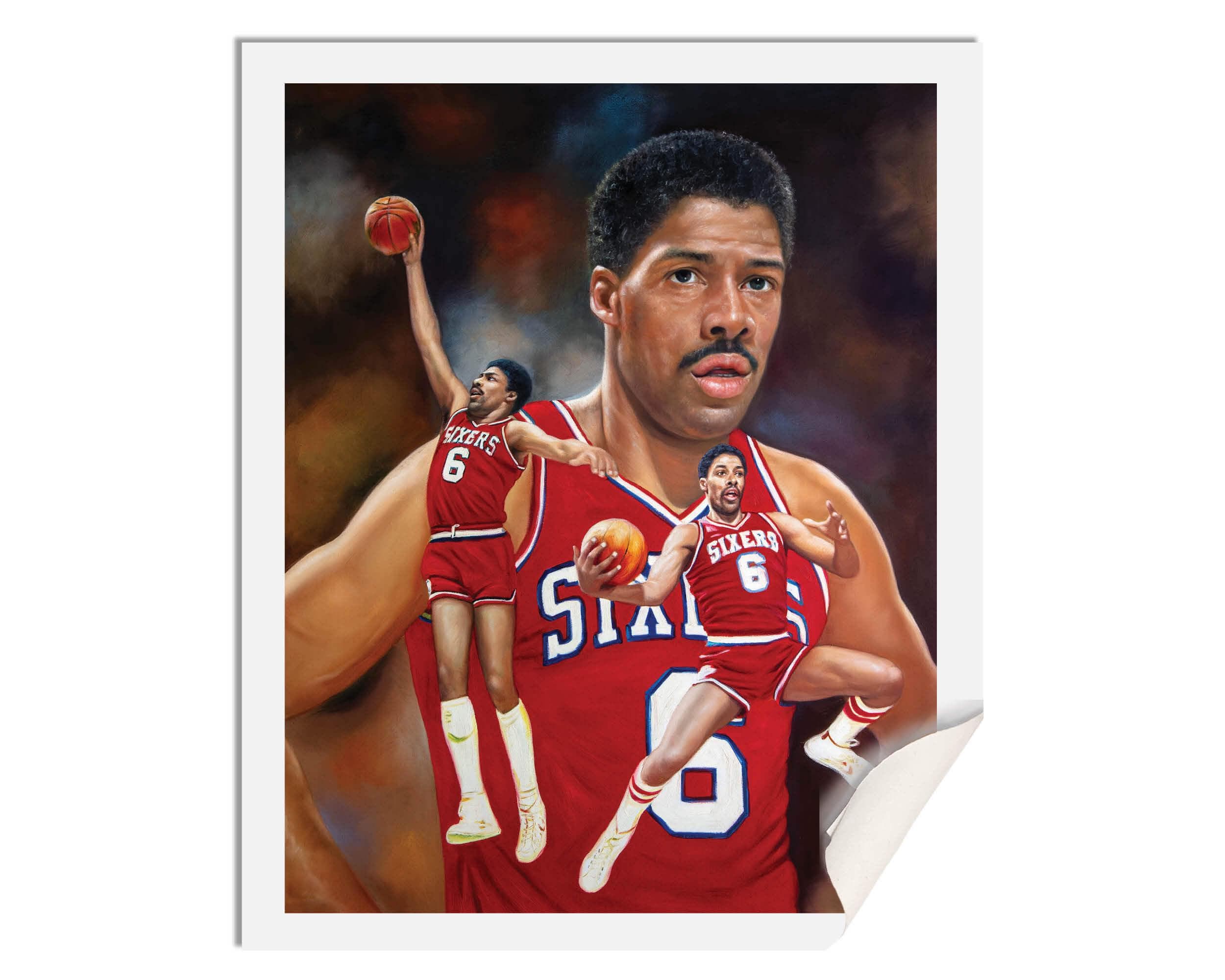 ジュリアス・アービング（ドクターJ）フィラデルフィア・76ers NBA