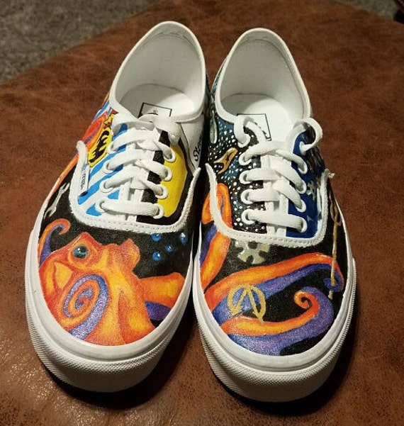 white vans designs