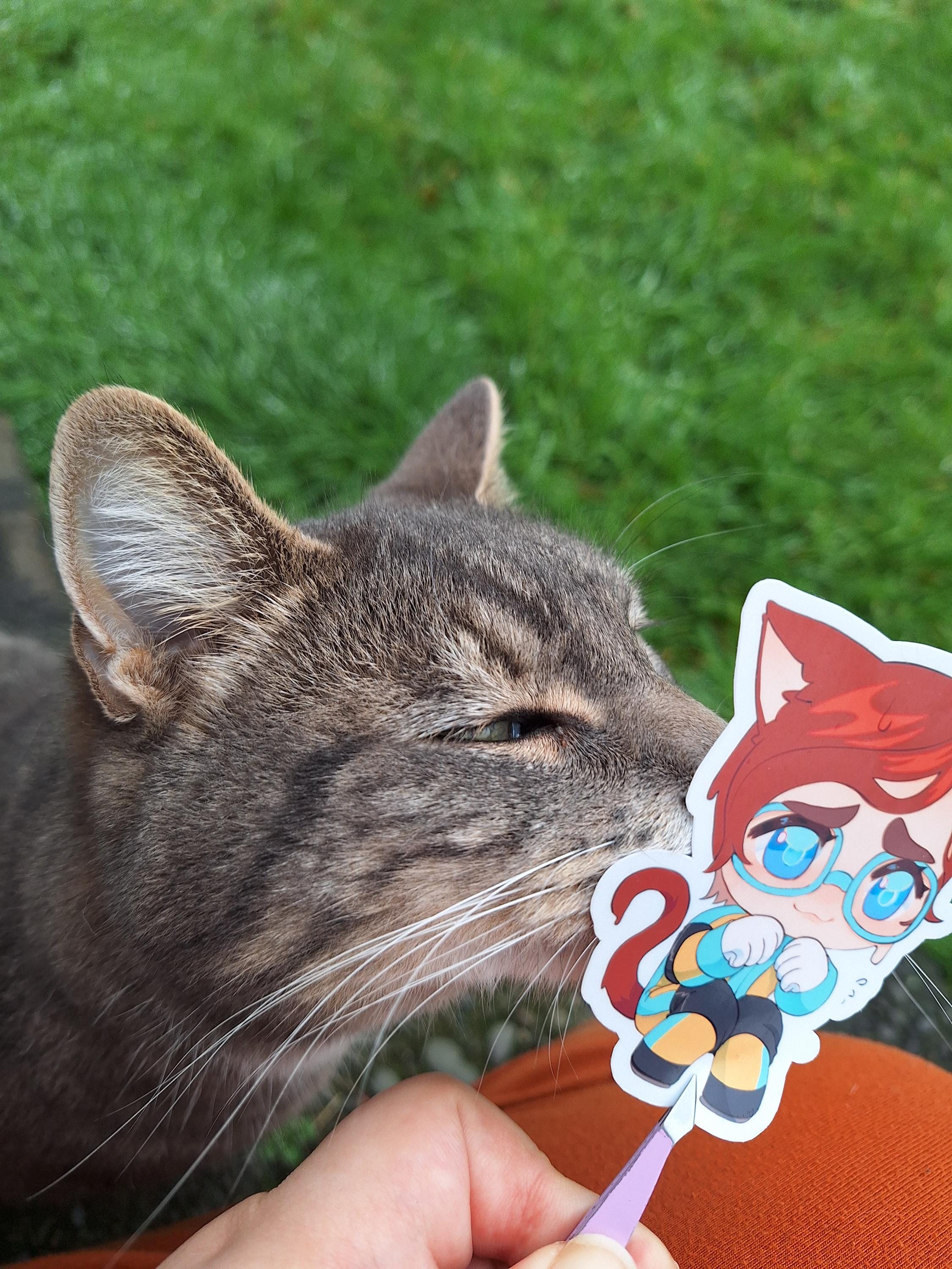 Dispatch Cats! 3-inch Vinyl Sticker - Etsy