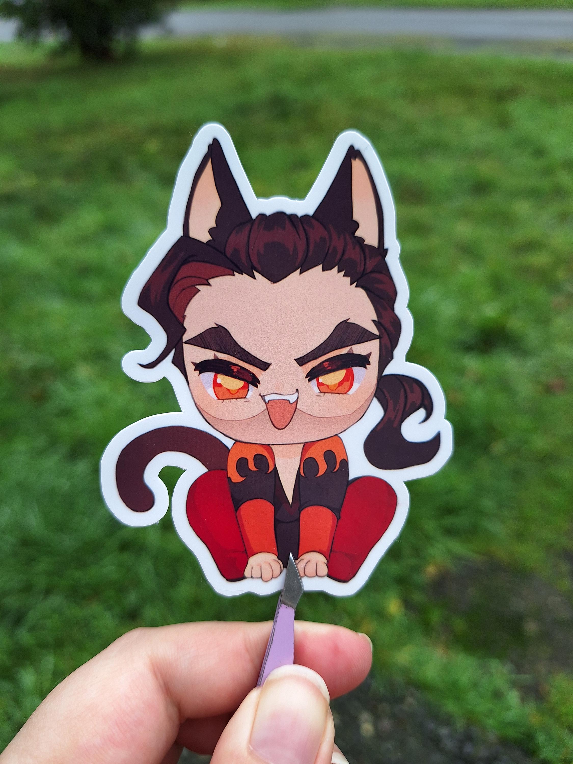 Dispatch Cats! 3-inch Vinyl Sticker - Etsy