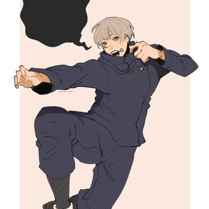 JJK Inumaki mini print!