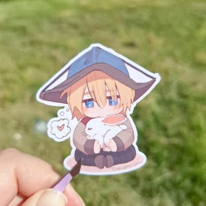 Dragon Age Cole 2.5 inch holographic waterproof sticker