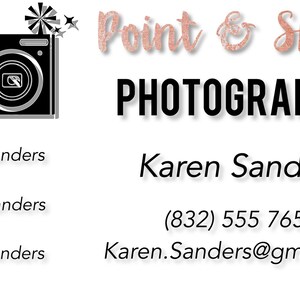 Fully Customizable Business Cards 500pcs