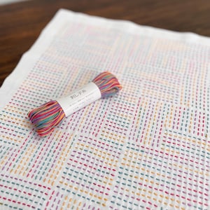 SASHIKO for dish towel "Textile lab" Block <olympus> cloth or cloth & yarns