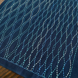SASHIKO for dish towel "Nagomi" TATEWAKU <olympus> cloth or cloth & yarn