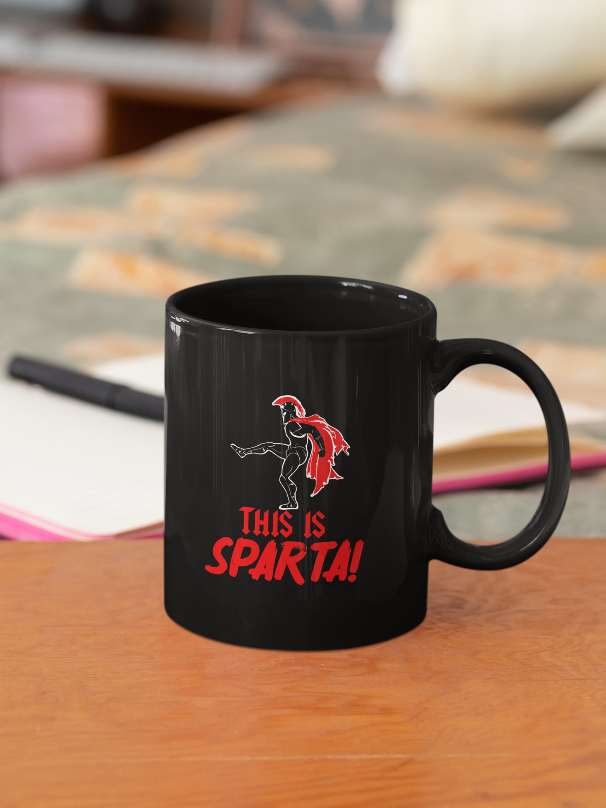 Caution This Is Sparta' Full Color Mug