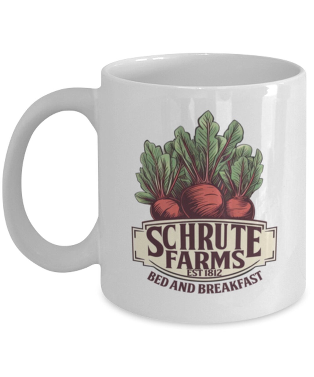 Felpa Con Cappuccio Unisex Schrute Farms Bed And Breakfast - Ispirata A The Office - Dwight Schrute