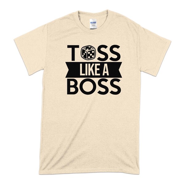 Bunco Shirt, Toss like a boss, Bunco Player Gifts, Bunco host tee, Funny Bunco Player shirt