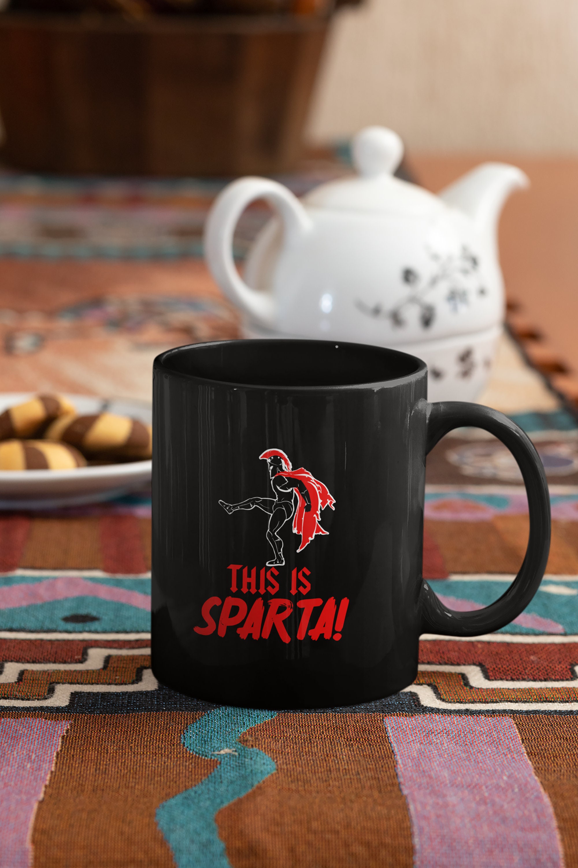 Becher Kaffee Tasse Movie Filme 300 Spartaner Leonidas Sparta 