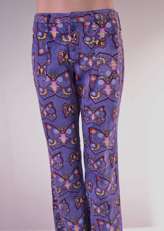 60's butterfly Wrangler flares
