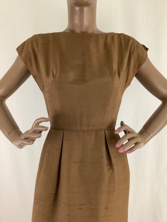 2pc. raw silk Carol Craig dress - image 3