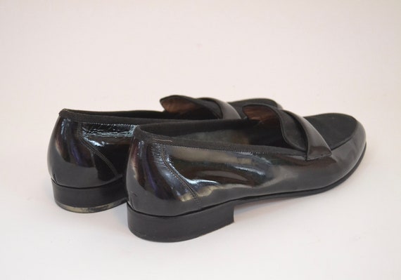 80's Vintage Salvatore Ferragamo patent leather l… - image 6