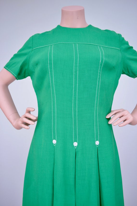 60's emerald city mod dress - image 2
