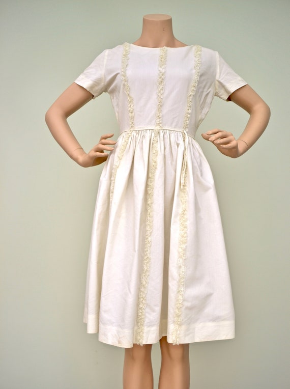 50's/60's Toby Lane cotton  summer dress - image 1