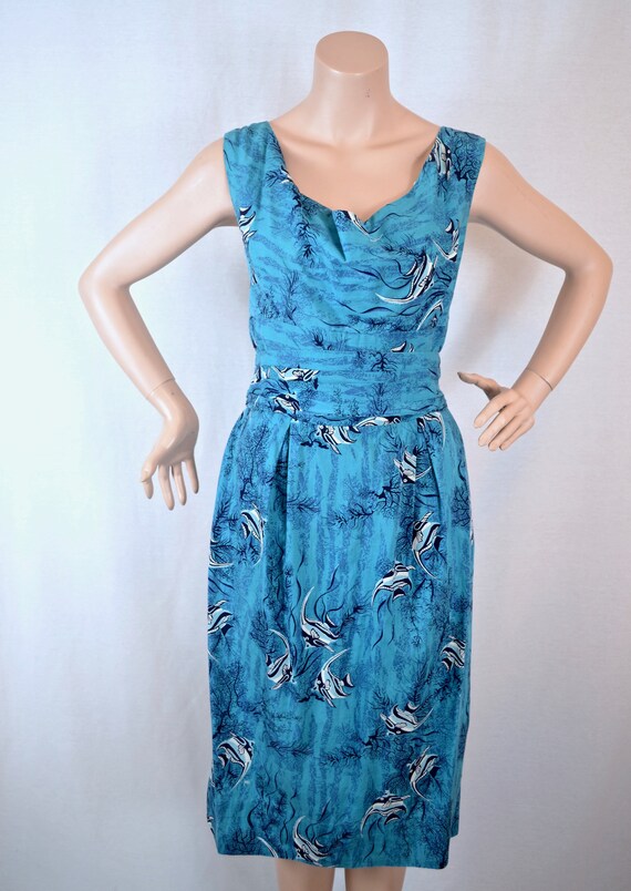 50's Wiggle fish dress