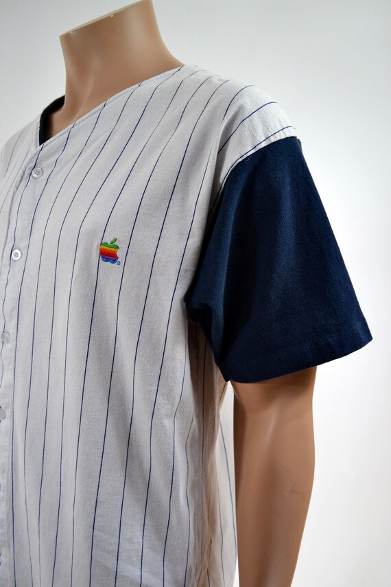 90's Team Apple baseball jersey - image 4