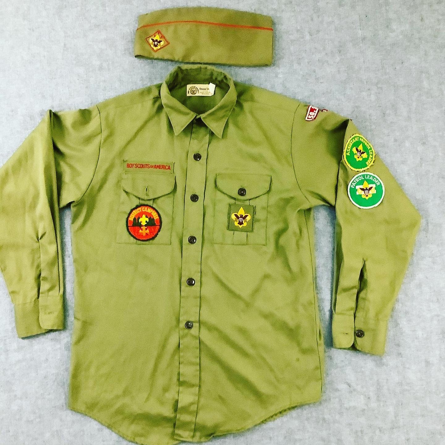 yellow cub scout leader shirt