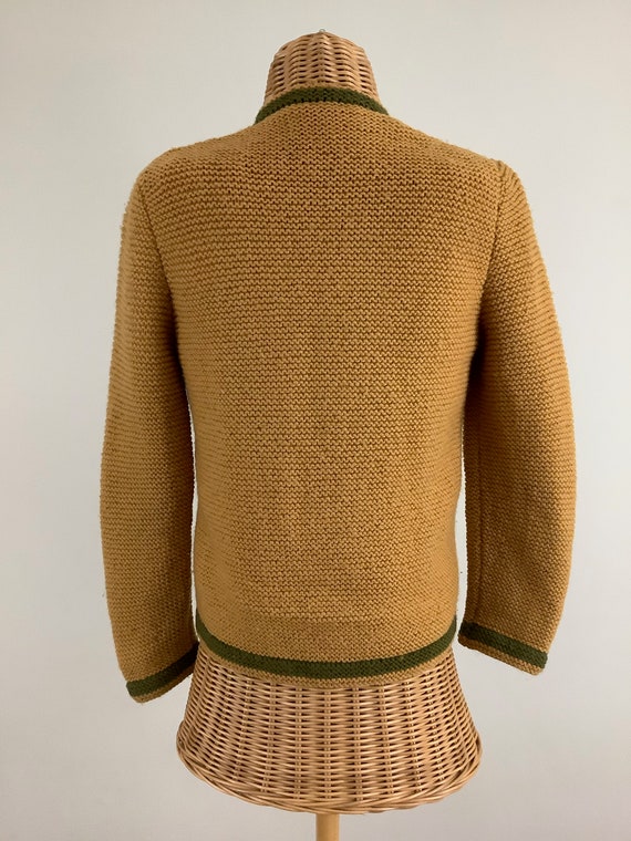 50's hand knit cardigan - image 4
