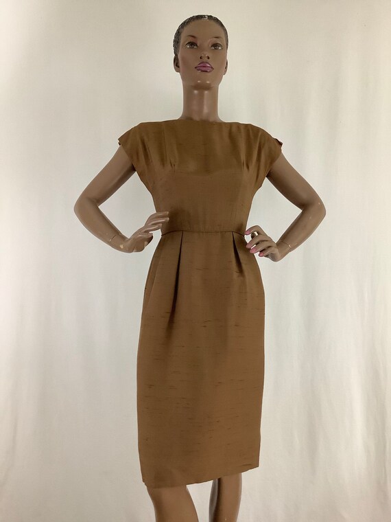 2pc. raw silk Carol Craig dress - image 2