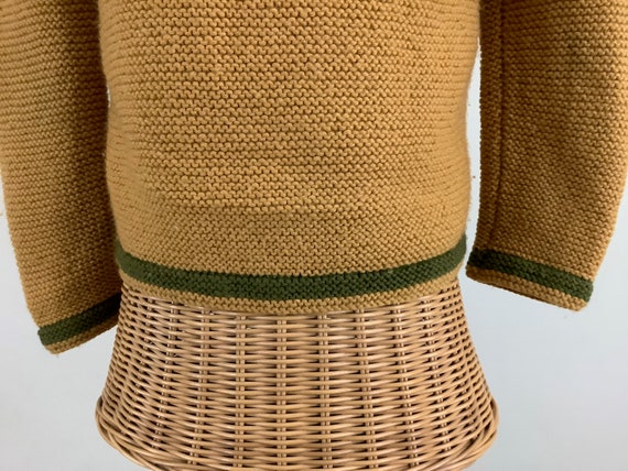 50's hand knit cardigan - image 5