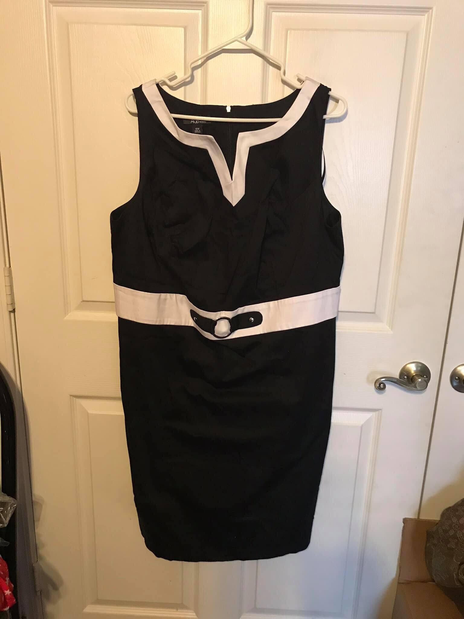 white dress size 16w