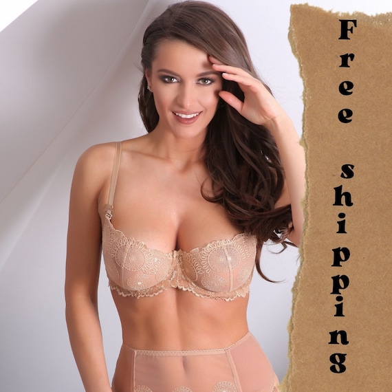 Sexy Lace Bra Sexy Plus Size Sexy See Through Bra Etsy UK