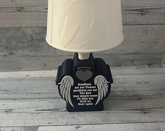 Memorial Lamp Base 3MF File | 3D Print Lamp Base | Digital Download | Commercial Use Allowed | LED Memorial Light Base