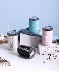 Personalise Tumbler with Lid, Bridesmaid Proposal, Custom Wine Tumbler, Stainless Steel Water Bottle, Bride Party Supply, Bridesmaid Gift