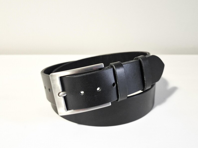 Stainless Steel Belt Buckle: Matte Silver Replacement Buckle - 40mm (1.57'') image 3